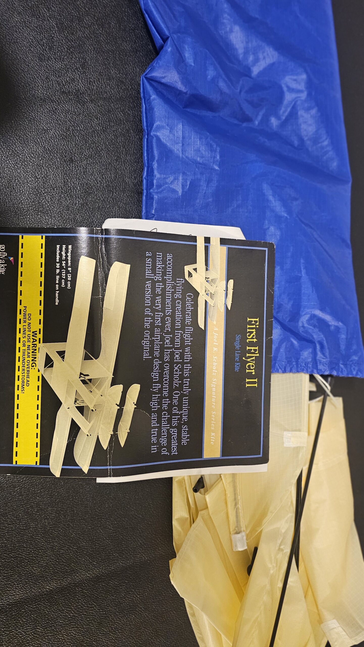 Joel Scholz. Signature Series Go Fly a Kite First Flyer 2 Airplane